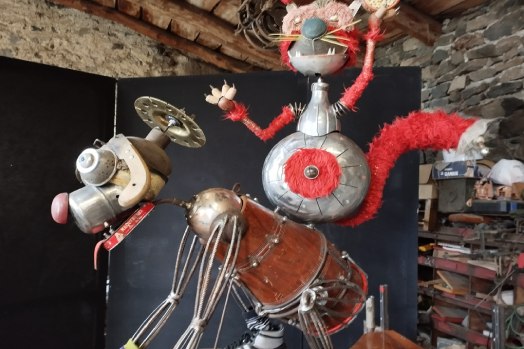 Spectacle les musiciens de brême. Enfants. Comédie musicale
